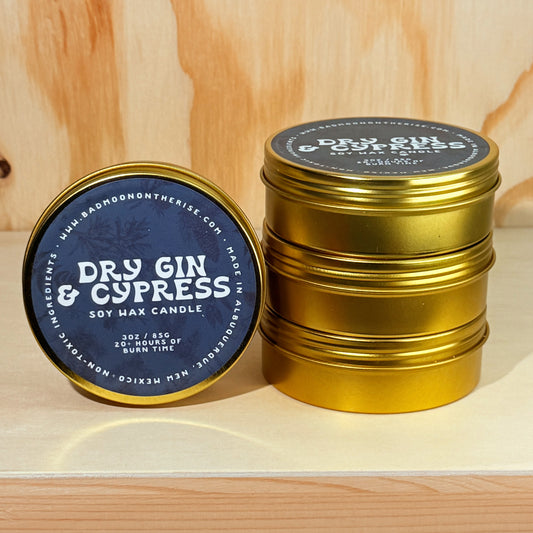 DRY GIN & CYPRESS CANDLE