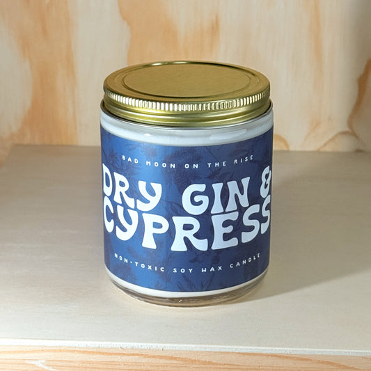 DRY GIN & CYPRESS CANDLE
