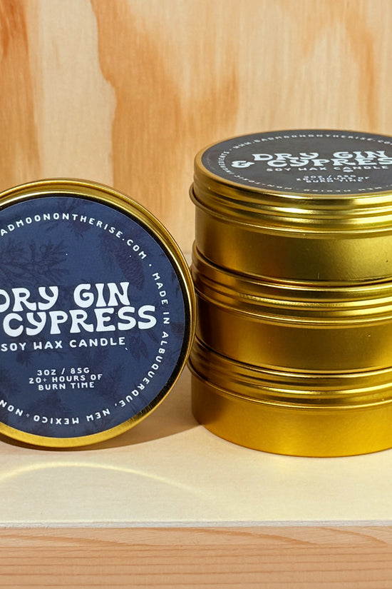 DRY GIN & CYPRESS CANDLE