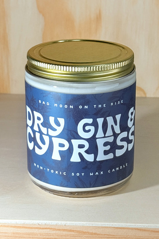 DRY GIN & CYPRESS CANDLE