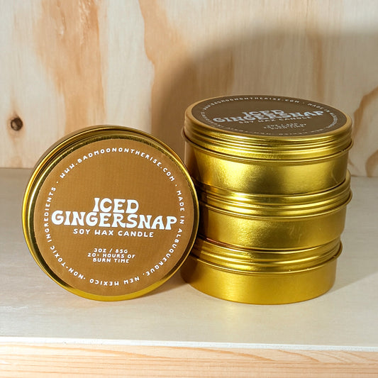 ICED GINGERSNAP CANDLE
