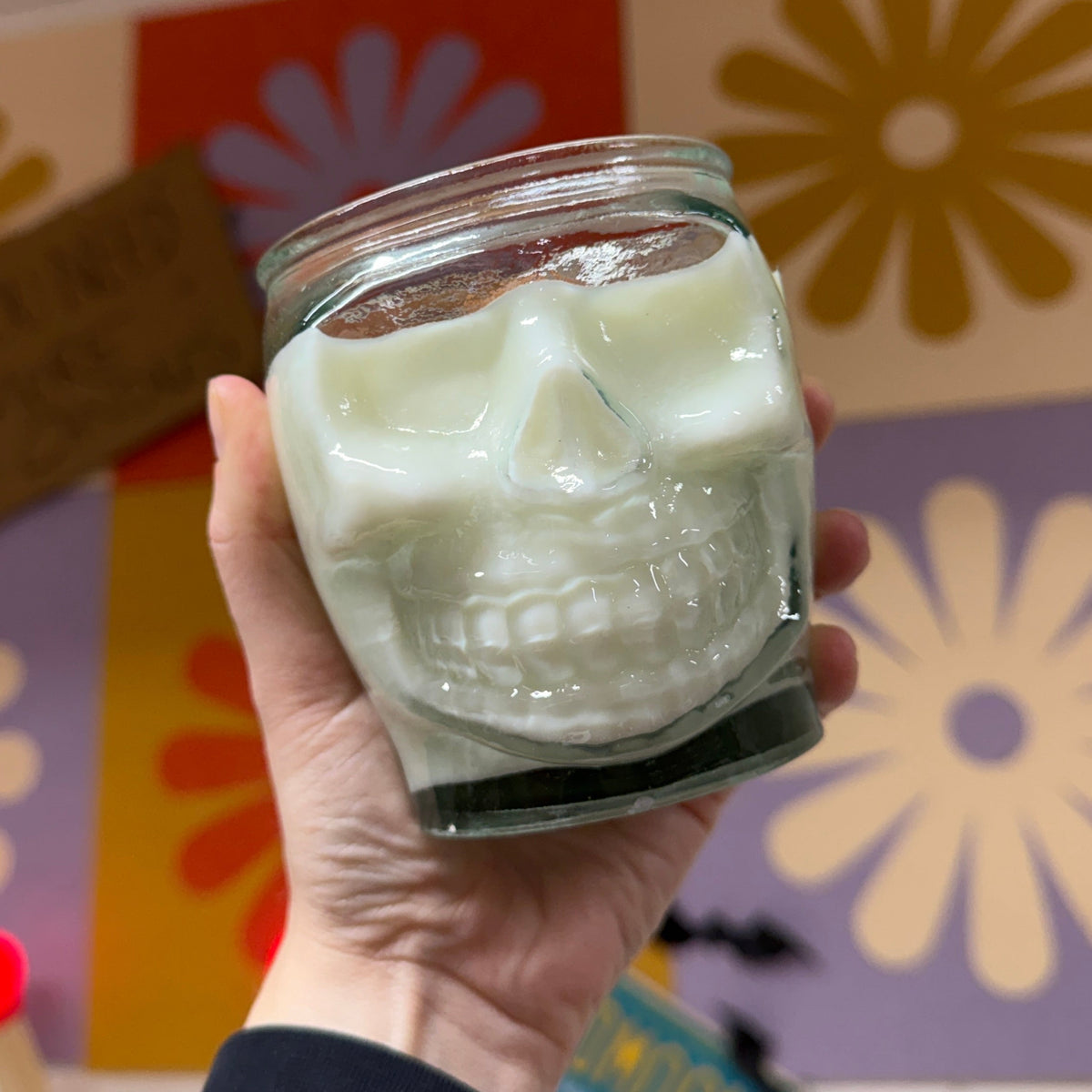 SKULL HALLOWEEN CANDLES