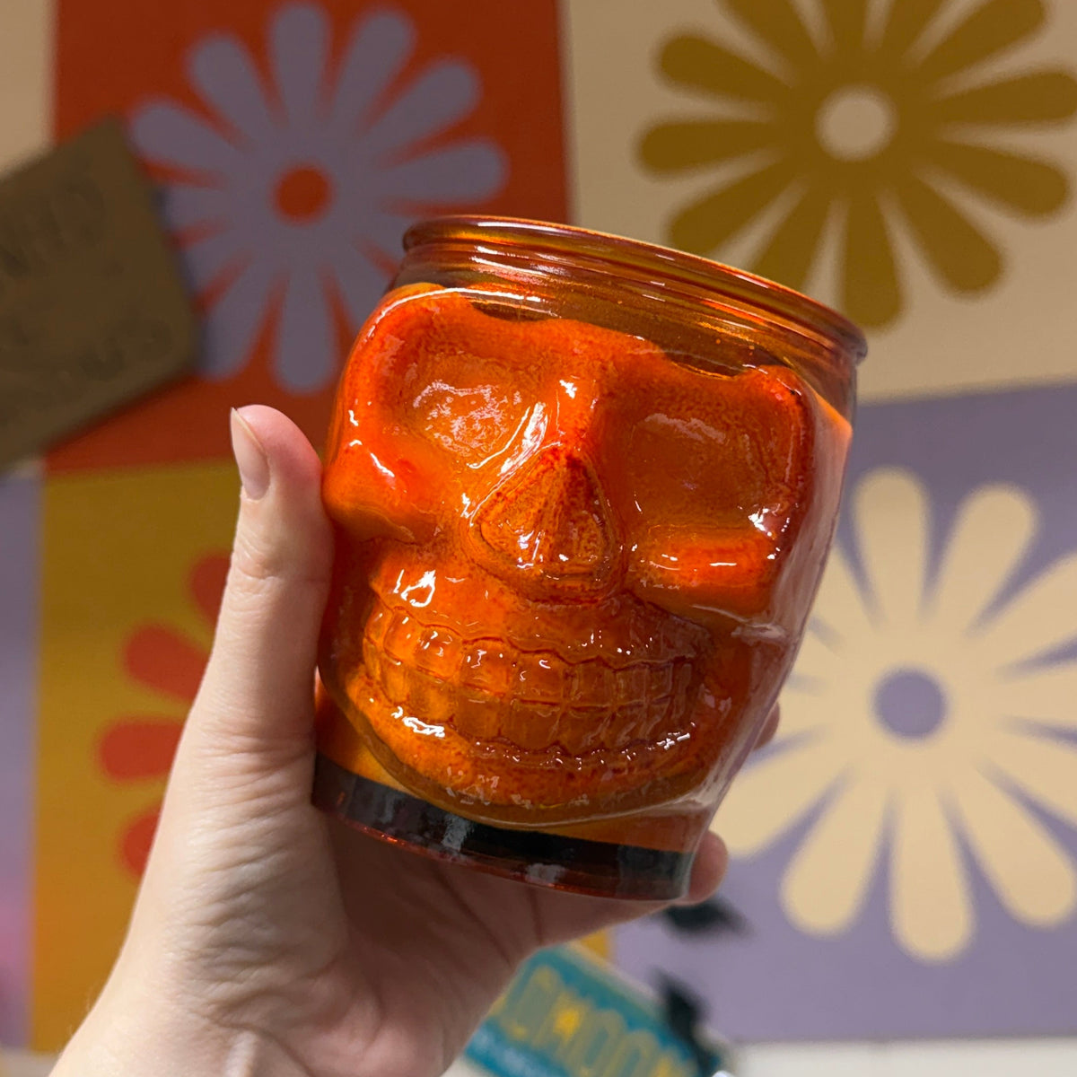 SKULL HALLOWEEN CANDLES