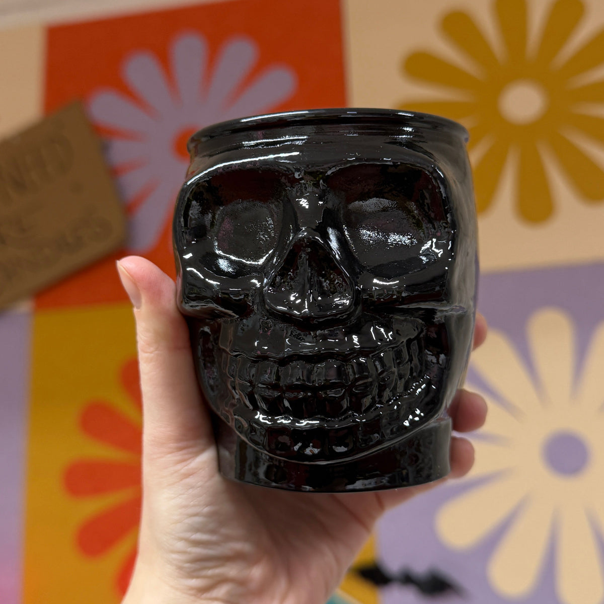 SKULL HALLOWEEN CANDLES